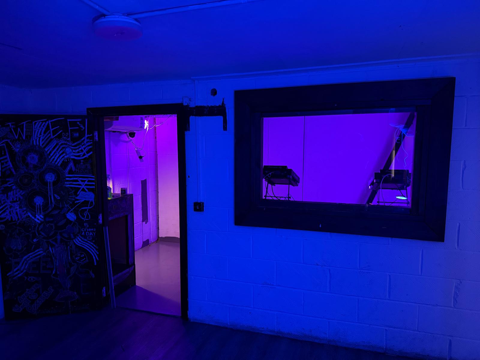 Studio @38 viewing window
